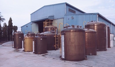 bồn xử lý nước thải composite
